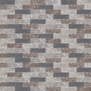 Trommelsteen Rijnformaat 15x5x7cm A. van Elk bv